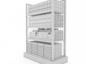 the chocolate store 3d 3D Model