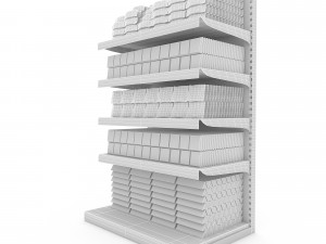3d chocolate store 02 model 3D Модель
