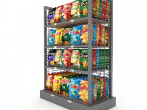 the cips store model 3D Model