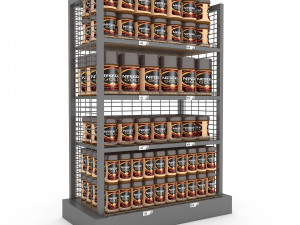 3d the coffee store 3D Model