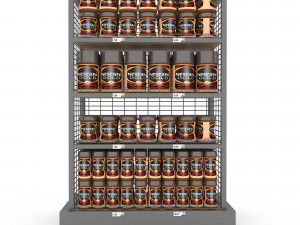 3d the coffee store 3D Model