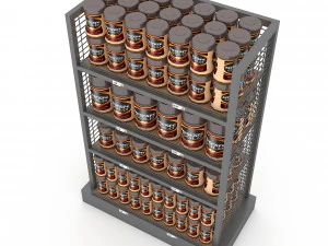 3d the coffee store 3D Model