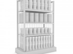 3d the coffee store 3D Model