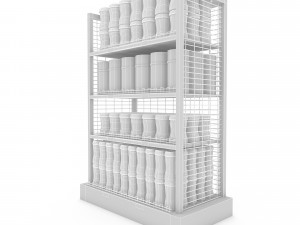 3d the coffee store 3D Model
