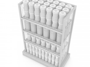 3d the coffee store 3D Model