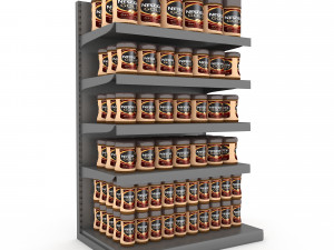 coffee store 02 model 3D Model