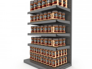 coffee store 02 model Modello 3D