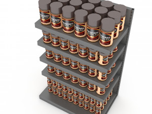 coffee store 02 model Modello 3D