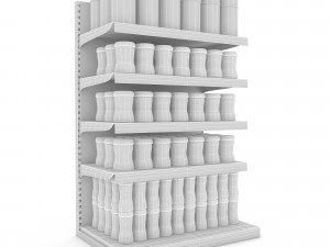 coffee store 02 model Modello 3D