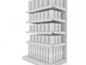 coffee store 02 model 3D Model