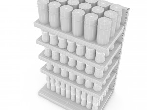 coffee store 02 model Modello 3D