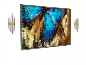 Pittura 3d e applique Modello 3D