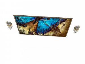 3d painting and sconce 3D-Modell