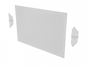 3d painting and sconce 3D-Modell