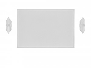3d painting and sconce 3D-Modell