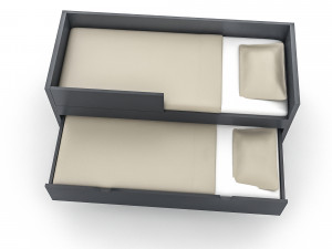 3d wardrobe bed Modello 3D