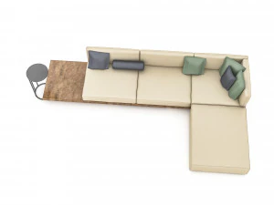 sitting group 3D Model