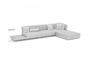 sitting group Modèle 3D