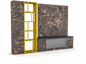 3d modern tv unit 3D 模型