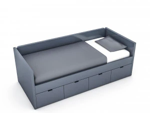 3डी अलमारी बिस्तर 03 3D मॉडल