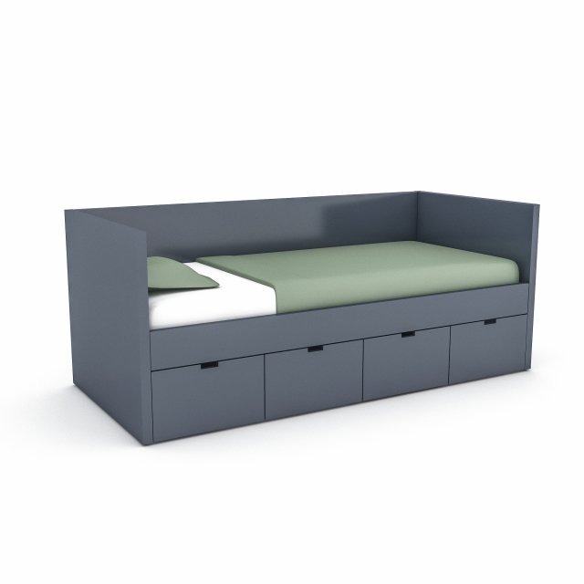 3d 3d wardrobe bed 04 Model 3D .c4d .max .obj .3ds .fbx .stl .blend 