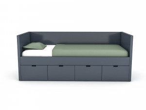 3d 3d wardrobe bed 04 Model 3D