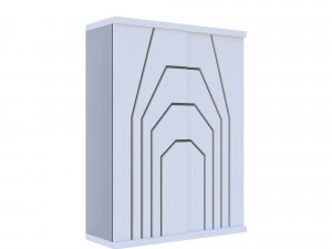 classic wardrobe model 3D Model