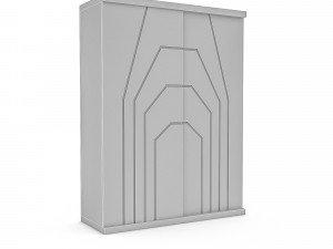 classic wardrobe model 3D Model