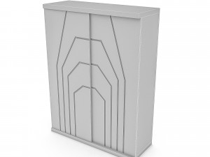 classic wardrobe model 3D Model