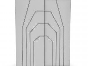 classic wardrobe model 3D Model