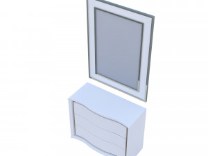 classic makeup mirror 3d Modelo 3D