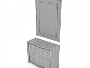 classic makeup mirror 3d Modelo 3D