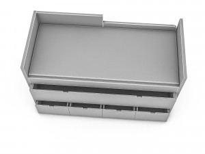 3d wardrobe bed 05 3D-Modell