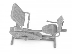 3d indoor bike 3D Model