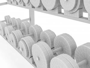 dumbbells 3D Model