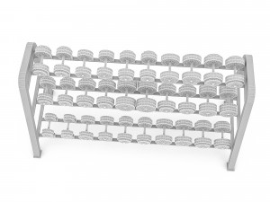dumbbells 3D Model