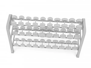 dumbbells 3D Model