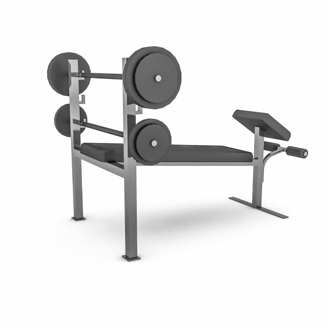 3d dumbbells 02 model 3D 模型 .c4d .max .obj .3ds .fbx .stl .blend 