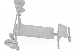 3d dumbbells 02 model 3D Model