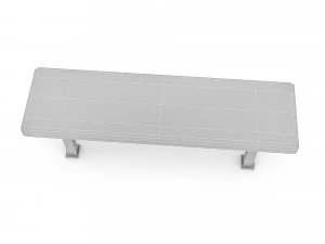 bench 3d 3D Model