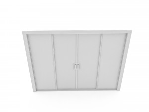 3d glass door Modelo 3D