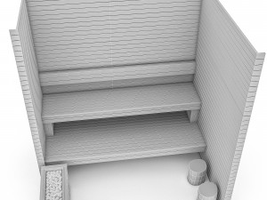 3d steam bath model Model 3D