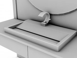 natural bathroom sink 3D Model