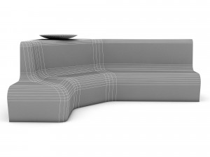 steam room 02 model 3D Model