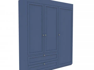 modern wardrobe 3D Model