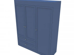 modern wardrobe 3D Model