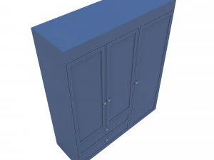 modern wardrobe 3D Model
