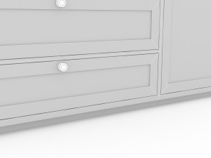 modern wardrobe 3D Модель