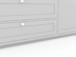 modern wardrobe 3D Model