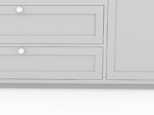modern wardrobe 3D Модель